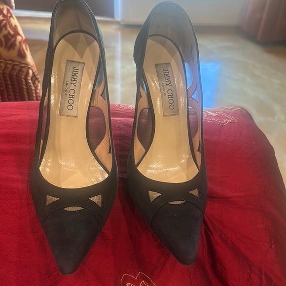 Jimmy Choo Shoes - Jimmy Choo London heels in good used condition.  Very confortable 3.5 heel.